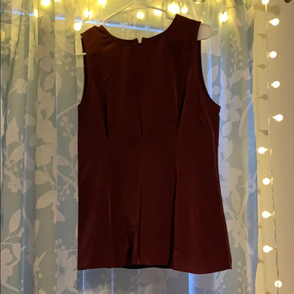 Banana Republic sleeveless blouse